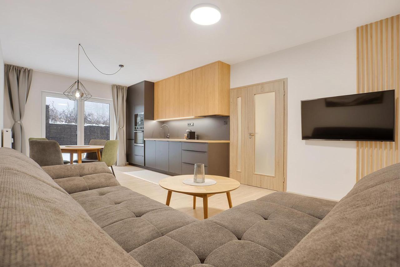 Krusnohorske Strane Apartment Loucna pod Klinovcem Luaran gambar