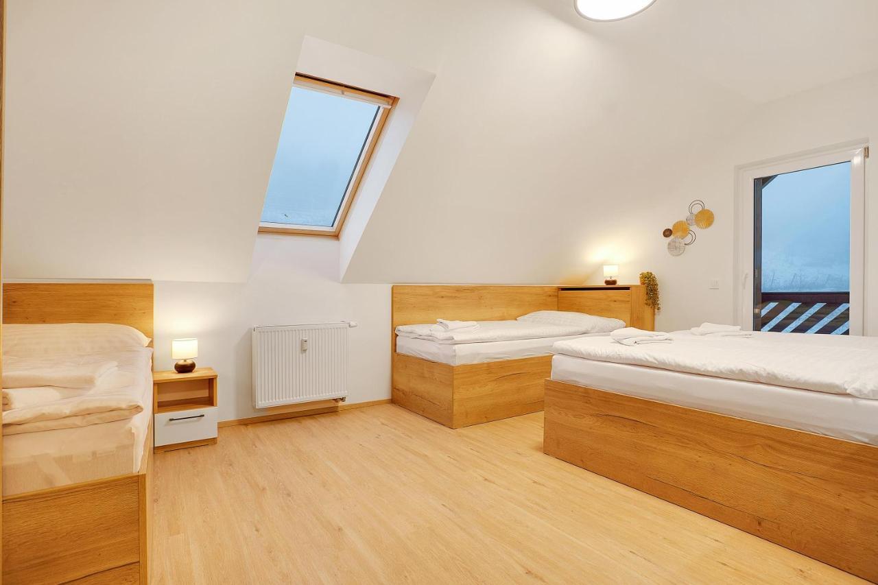 Krusnohorske Strane Apartment Loucna pod Klinovcem Luaran gambar