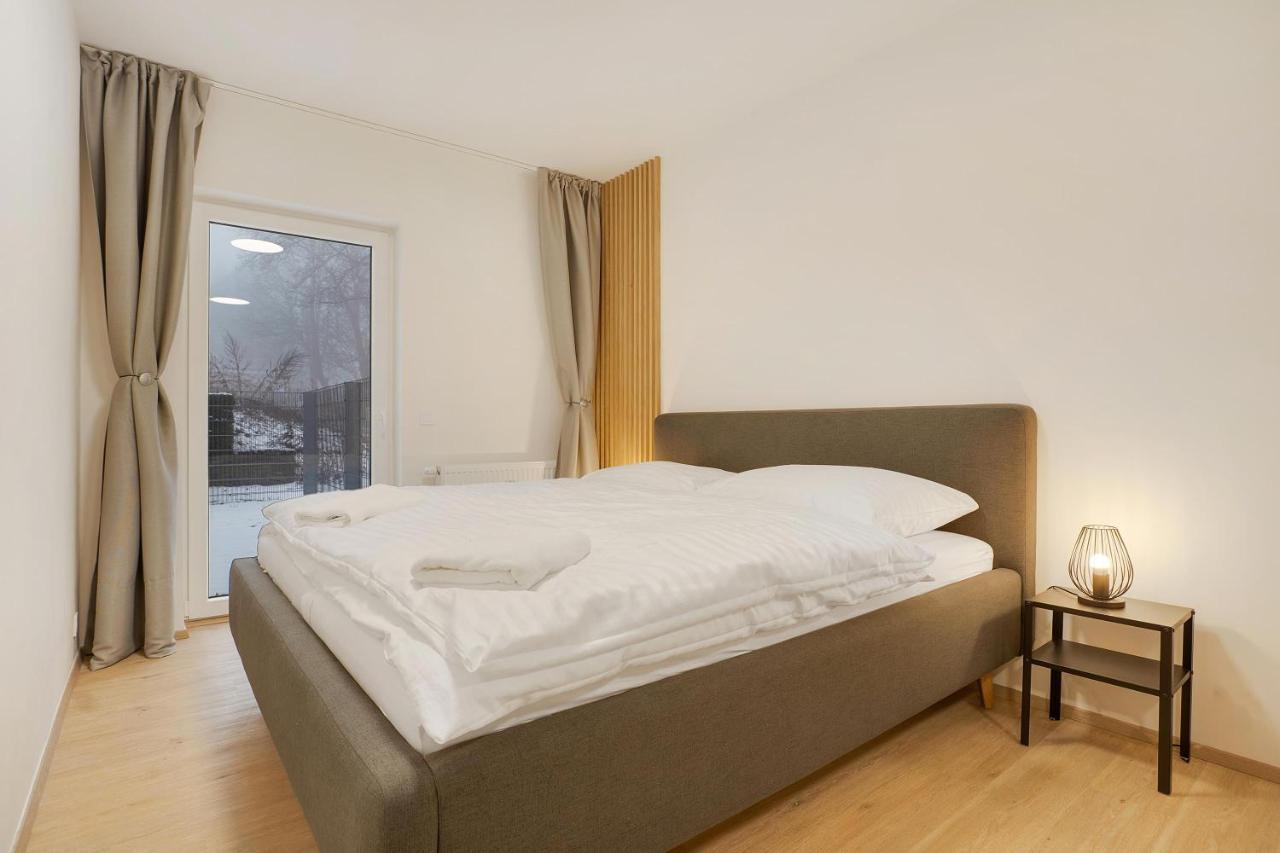 Krusnohorske Strane Apartment Loucna pod Klinovcem Luaran gambar