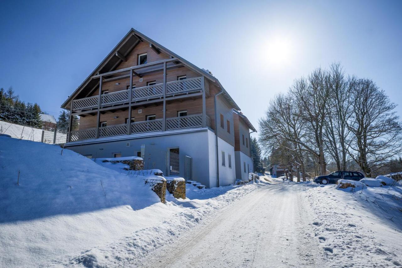 Krusnohorske Strane Apartment Loucna pod Klinovcem Luaran gambar